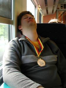 Me and my medal